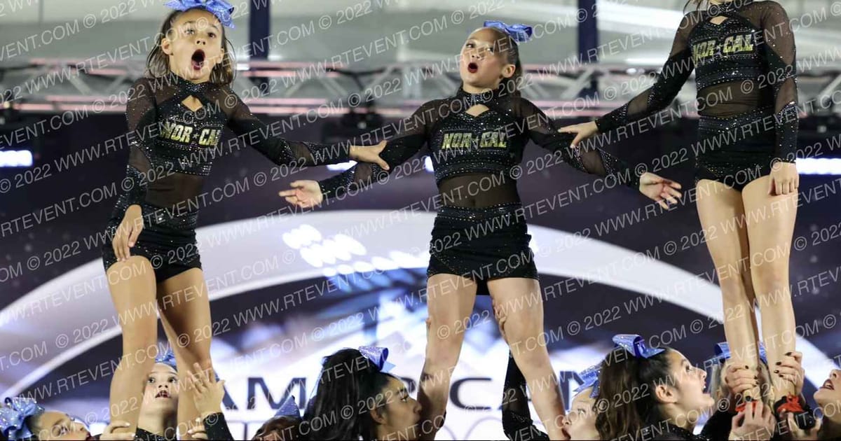 Nor Cal Elite All Stars Calypso · Cheer Power Roseville DIDII