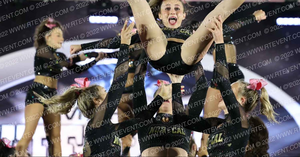 Nor Cal Elite All Stars - San Ramon Aphrodite · Cheer Power Roseville DIDII