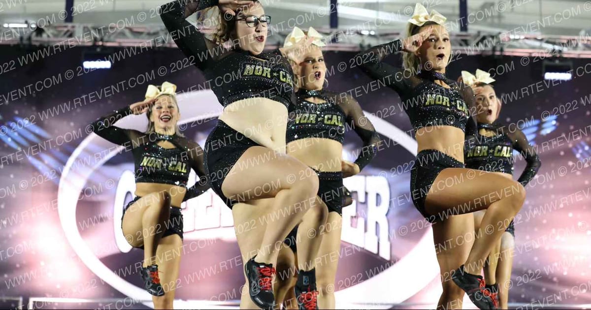 Nor Cal Elite All Stars Poseidon · Cheer Power Roseville DIDII