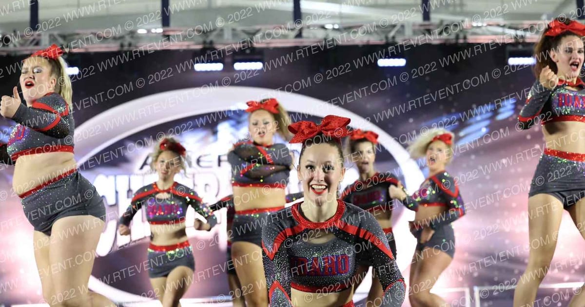 Idaho Cheer Aquamarine · Cheer Power Roseville DIDII