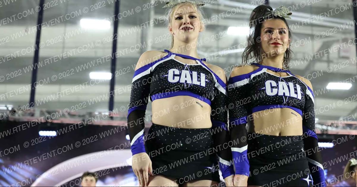 The California All Stars-Livermore Strikers · Cheer Power Roseville DIDII