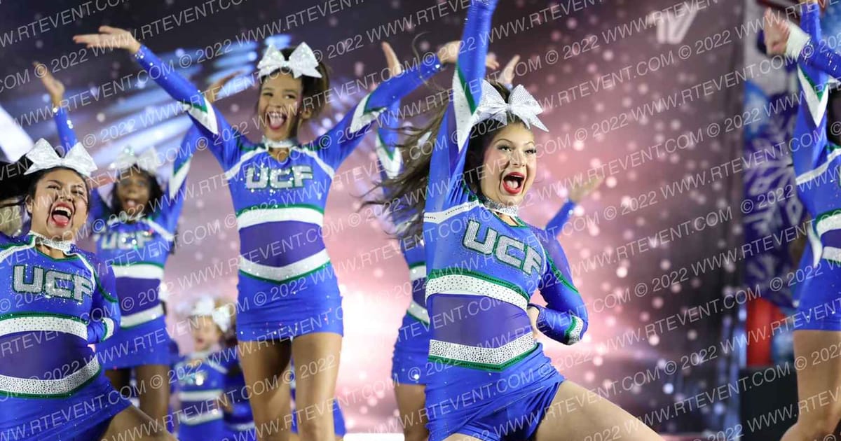 University Cheer Force Lightning · Cheer Power Roseville DIDII