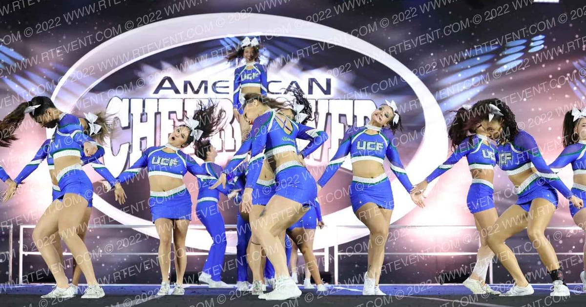 University Cheer Force Shadow · Cheer Power Roseville DIDII