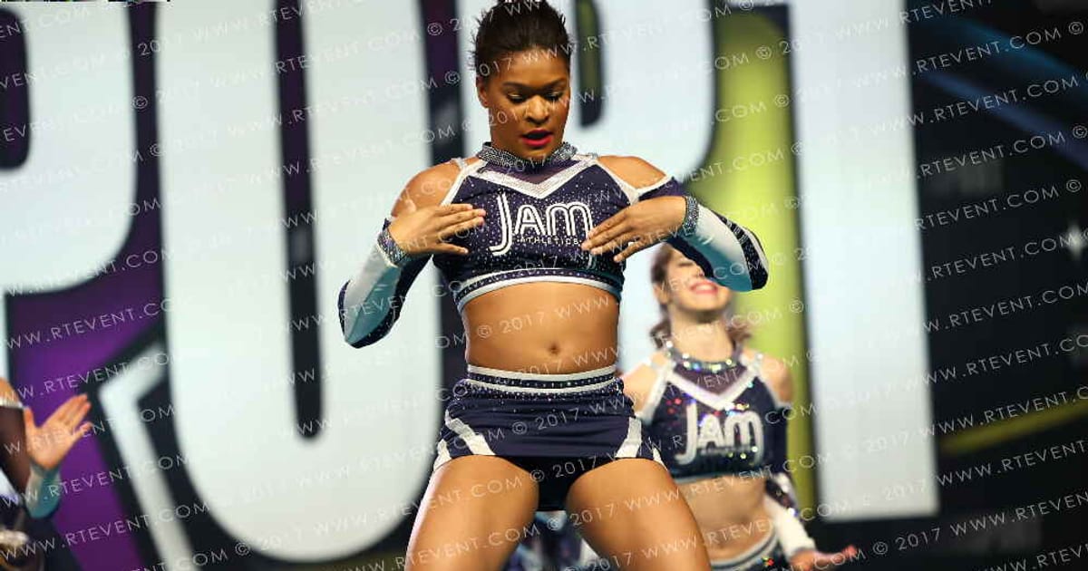 JAM Athletics SOMETHING NAVY · CHEERSPORT NATIONALS HALL B3