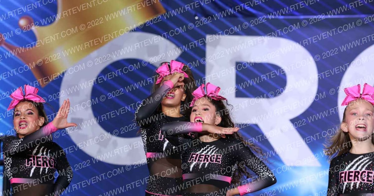Fierce Athletics Cheethas · Cali Crown V