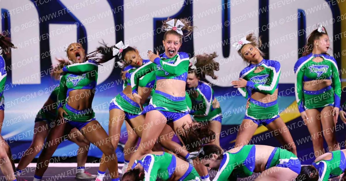 The Stingray Allstars Blush · CHEERSPORTCartersvilleClassic
