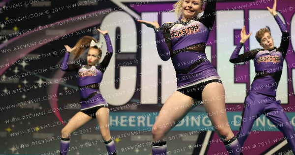 Rockstar Cheer Lake Norman Led Zeppelin · CHEERSPORT NATIONALS HALL C1