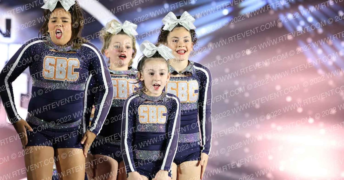 South Bay Cheer 360 Space Cadets · Cheer Power Roseville DIDII