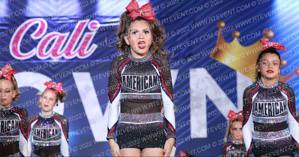 American Cheer YOUTH WHITE · Cali Crown V