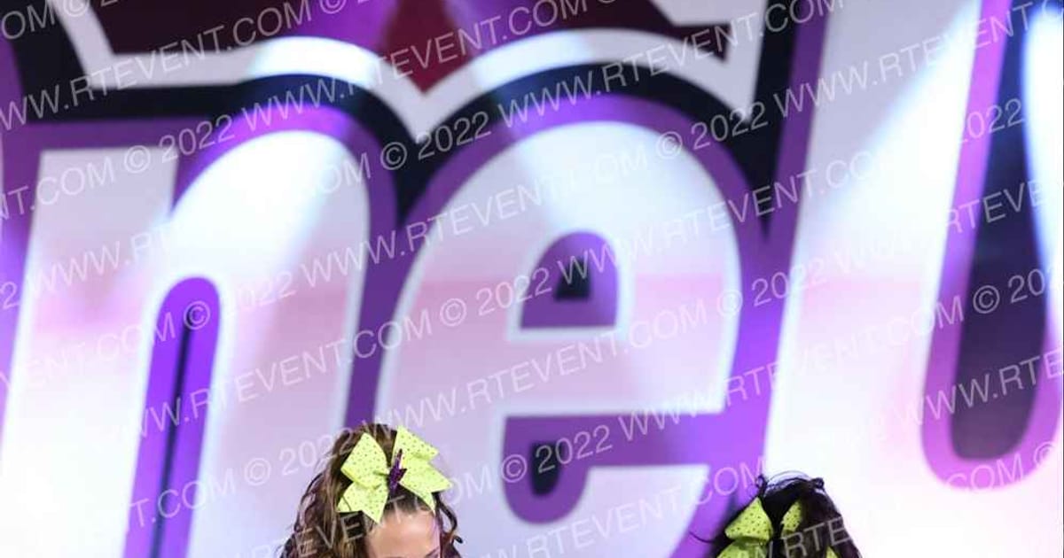 Reno Revolution Cheer Purple Lightning · One Up SoCal Nationals