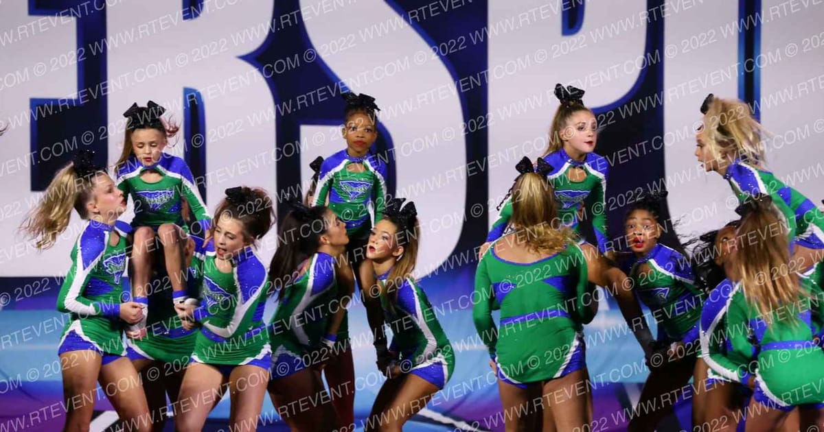 The Stingray Allstars Black · CHEERSPORTCartersvilleClassic