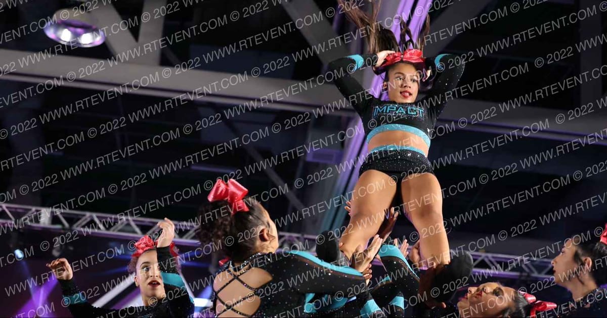 Impact Cheer & Tumbling Lady Diamonds · One Up SoCal Nationals