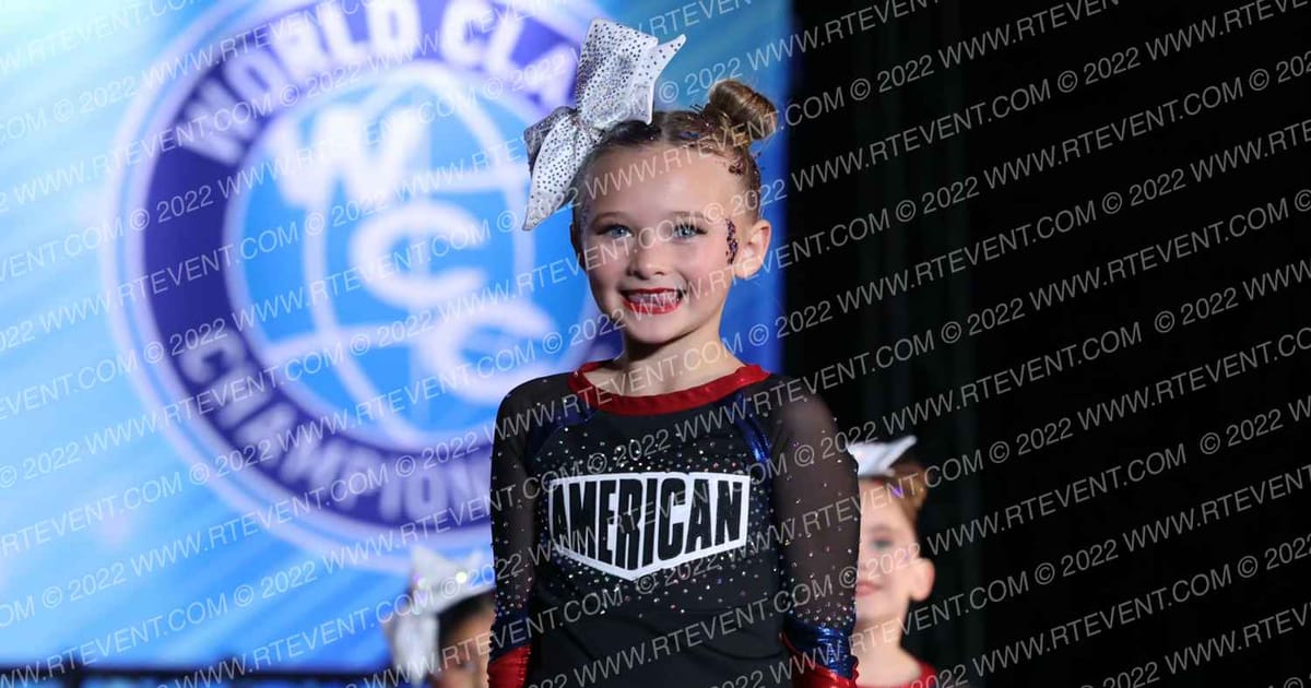 American Cheer TINY STARS · Cali Crown V