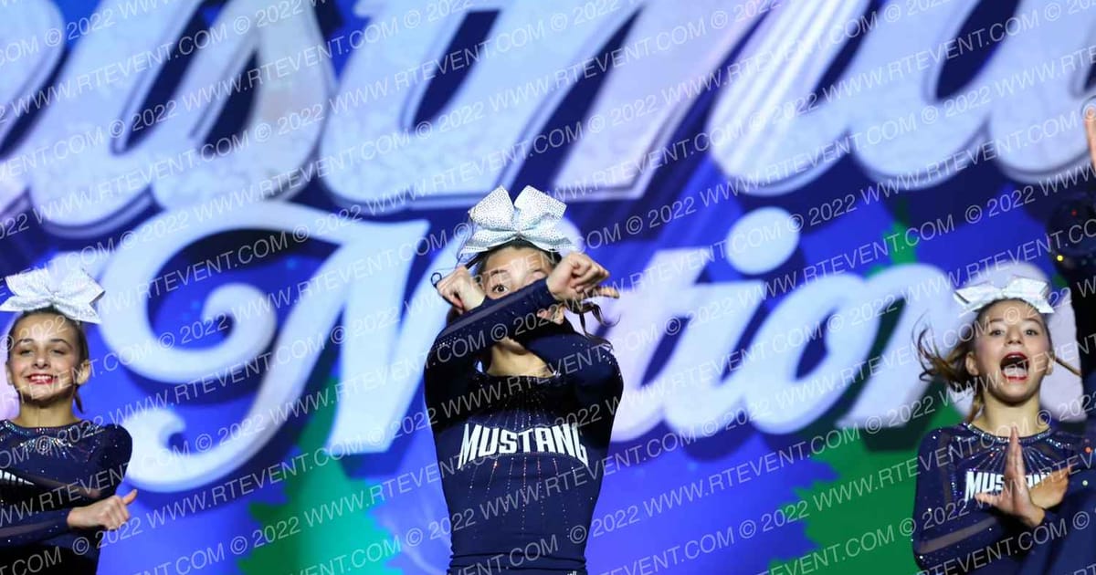 Mustang Cheer All Stars Mavericks · Spirit Celebration Grand Nationals