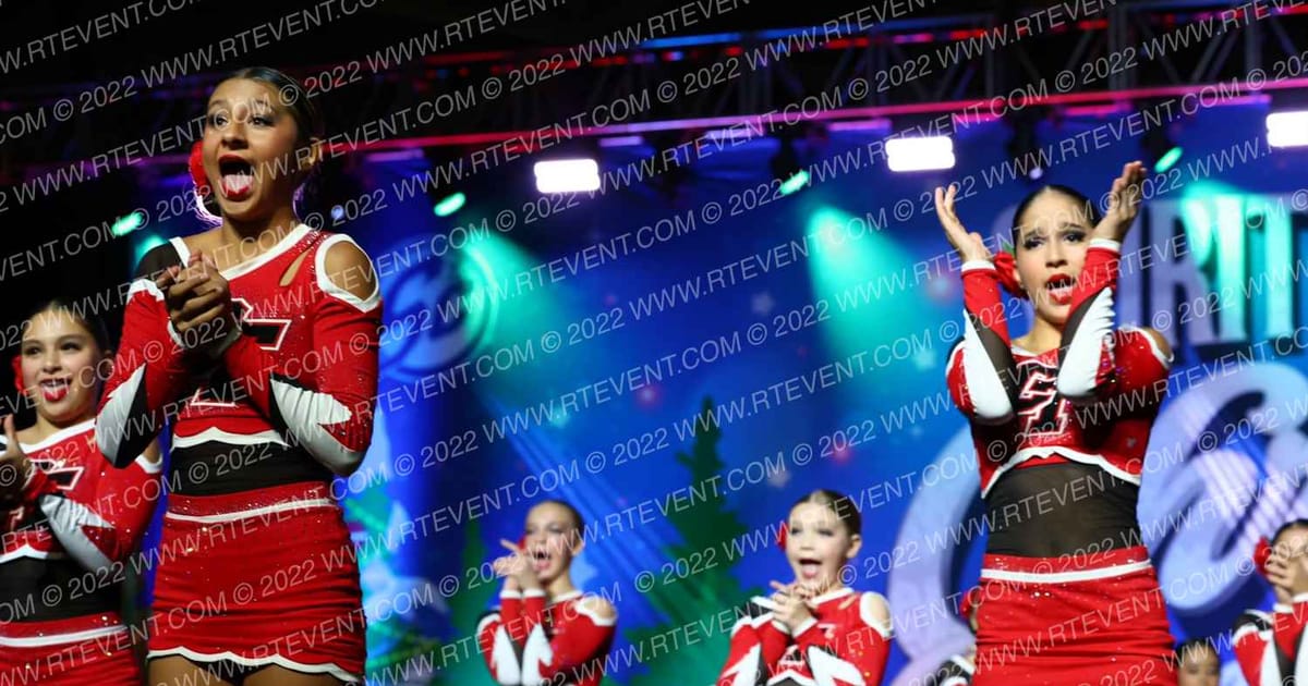 Cheer-riffic Techniques Red Claws · Spirit Celebration Grand Nationals