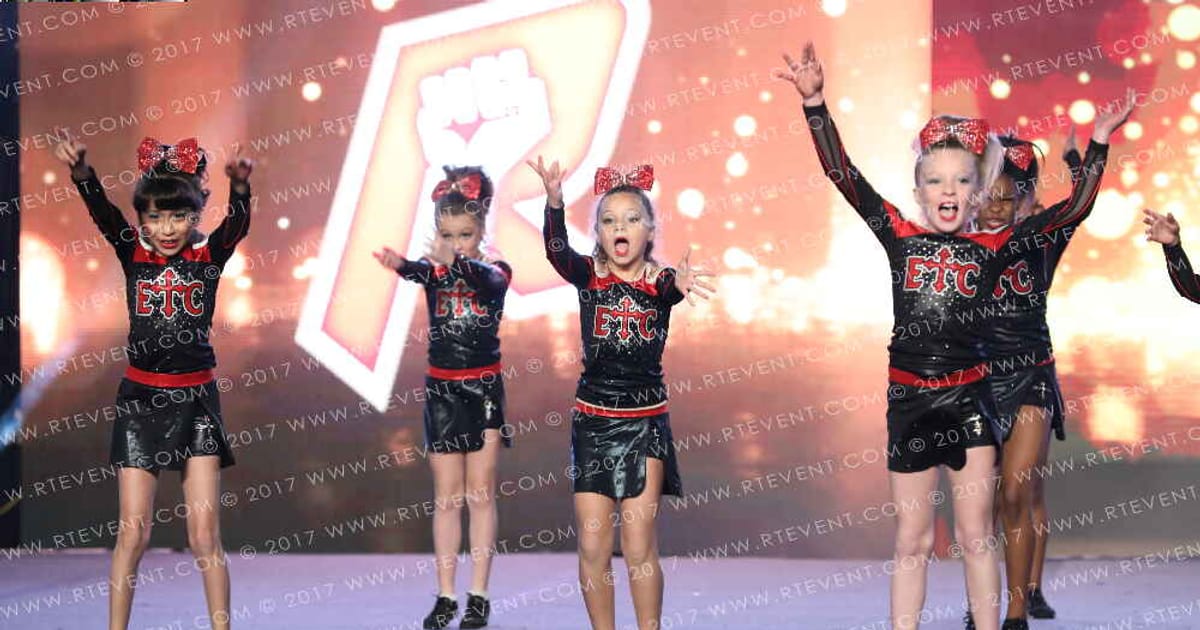 Elite Texas Cheer Grace · Gold Rush Ft Worth