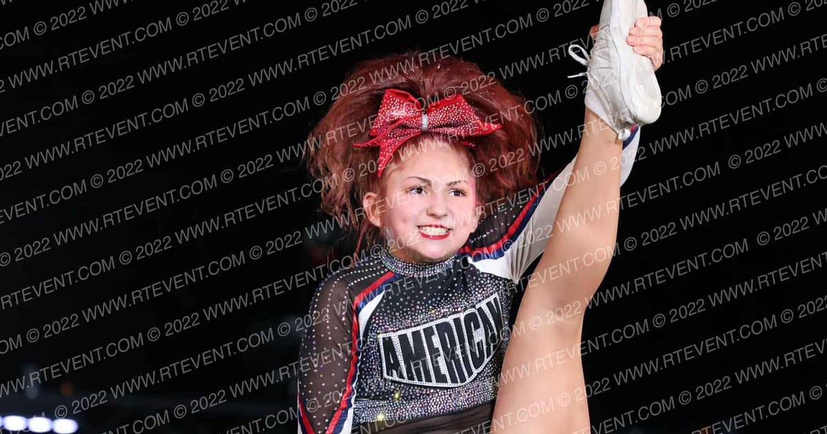 American Cheer SR WHITE · Cali Crown V