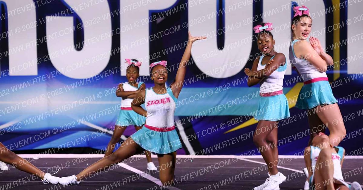 S.T.O.R.M Cheerleading Pink Ice · CHEERSPORTCartersvilleClassic