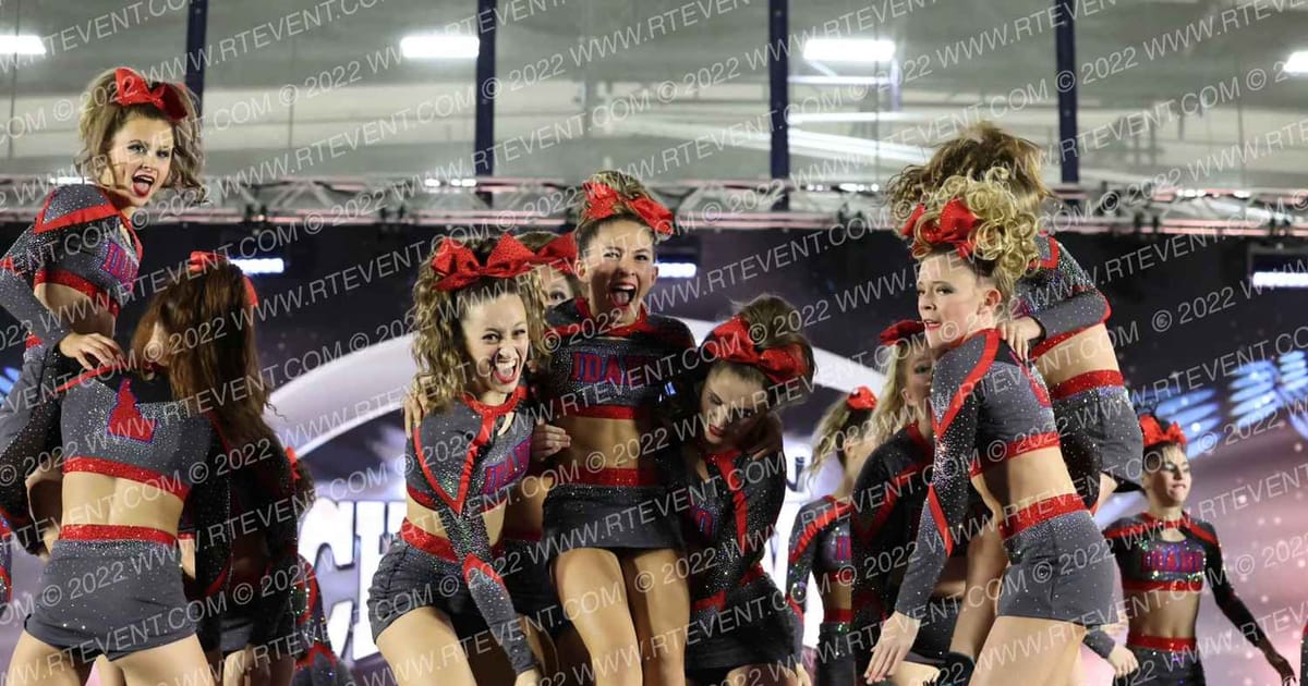 Idaho Cheer Aquamarine · Cheer Power Roseville DIDII