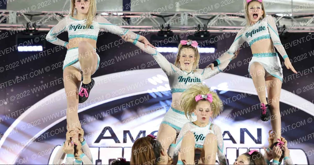 Infinite Athletics Bombshells · Cheer Power Roseville DIDII