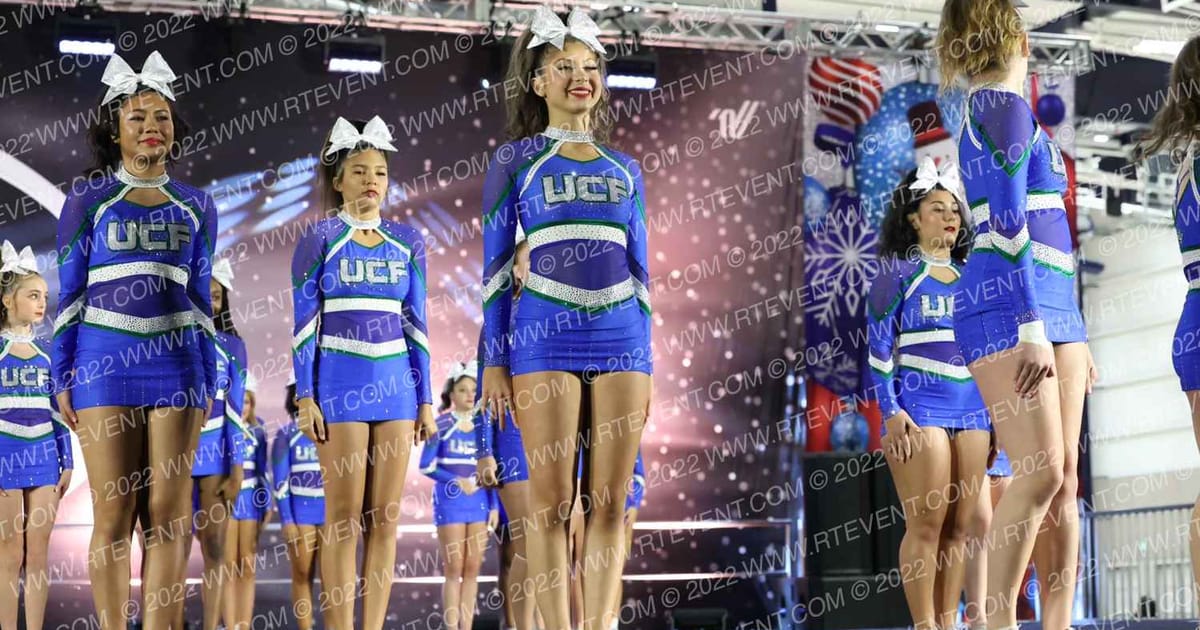 University Cheer Force Lightning · Cheer Power Roseville DIDII