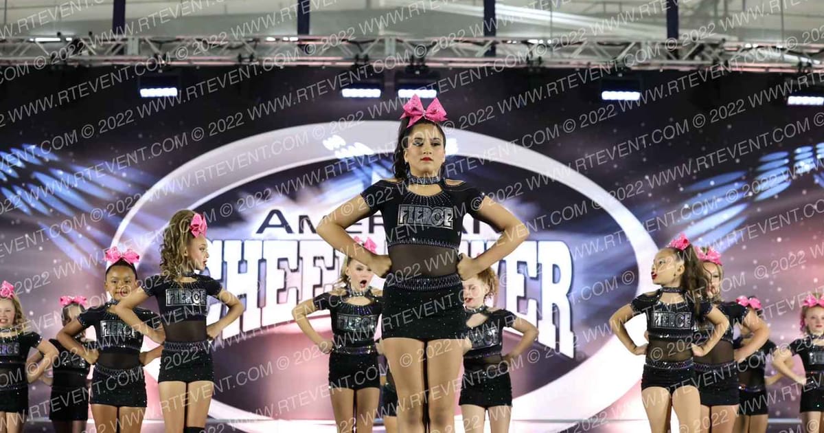 Fierce Cheer Elite Lady Heirs · Cheer Power Roseville DIDII