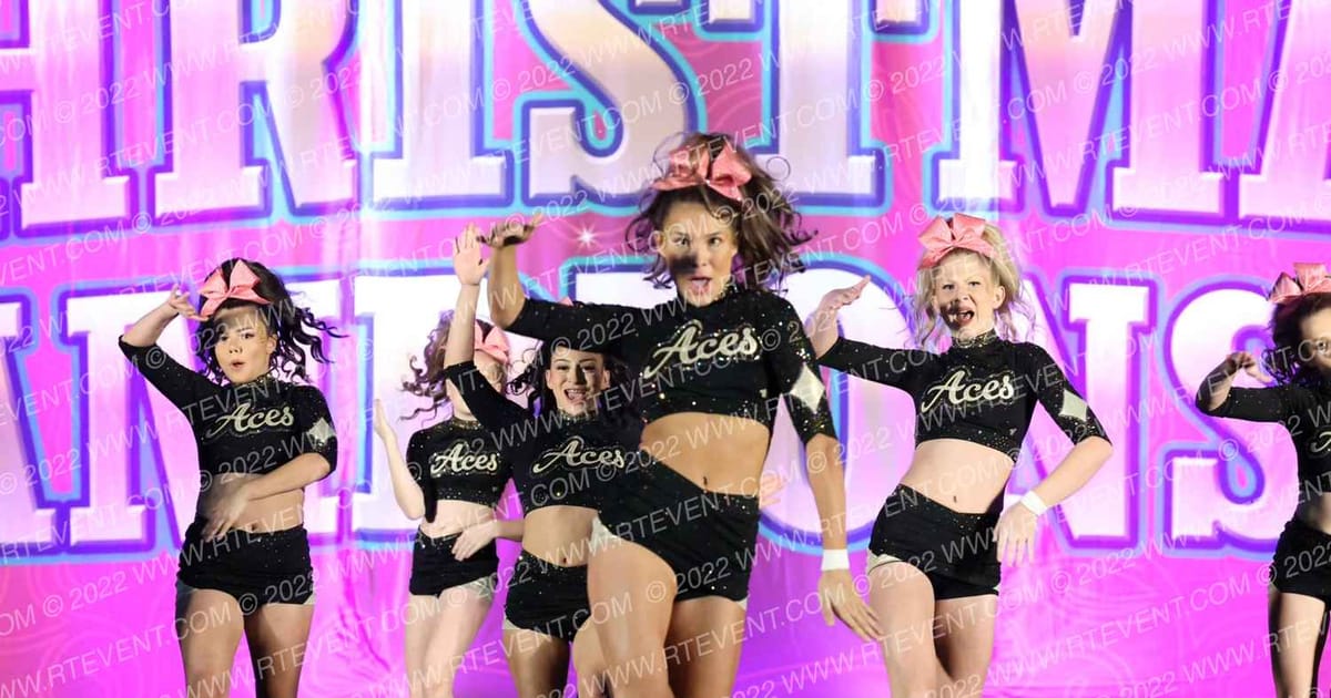 Texas Aces Athletics Lady Luck · Cheer Power Houston Showdown