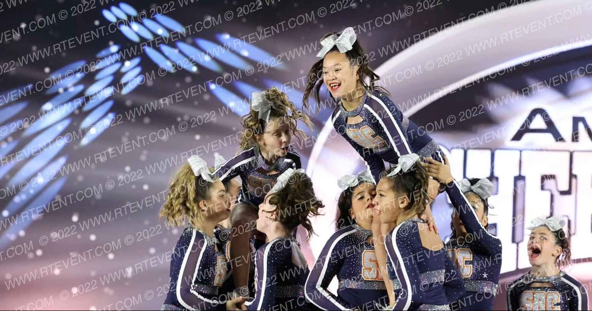 South Bay Cheer 360 Lunar Legends · Cheer Power Roseville DIDII
