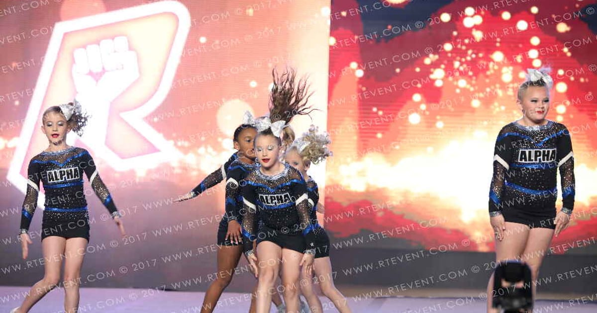 Alpha Cheer & Dance Elevate · Gold Rush Ft Worth