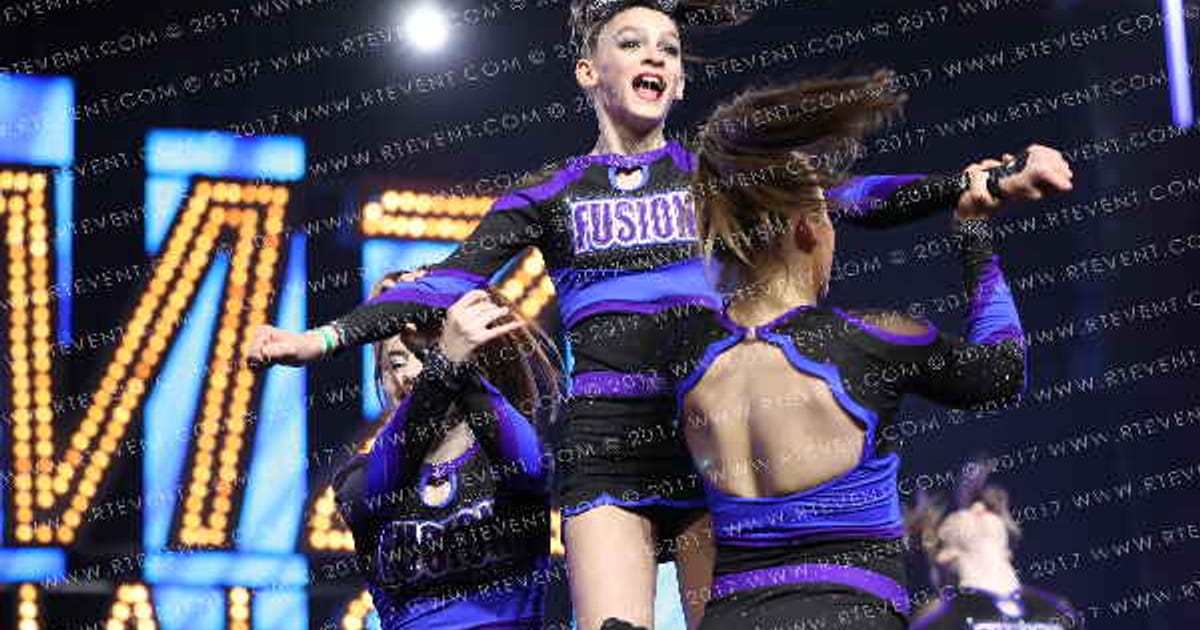 ARIZONA FUSION CHEER BLACK ECLIPSE · DII Allstar Nationals