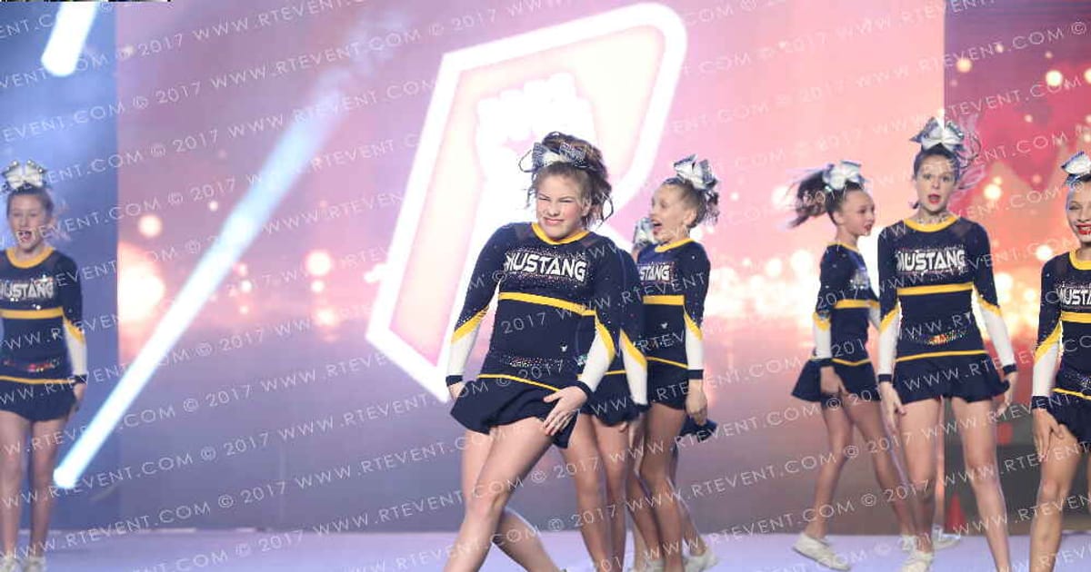 Mustang Cheer Broncos · Gold Rush Ft Worth