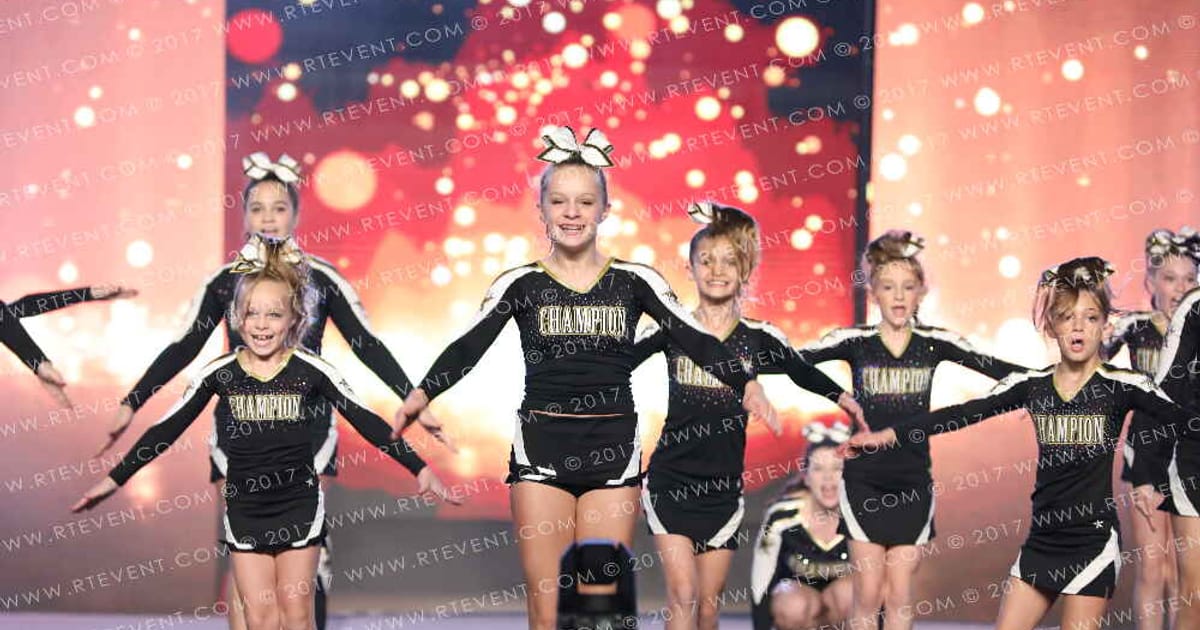 Champion Cheer Bolt · Gold Rush Ft Worth