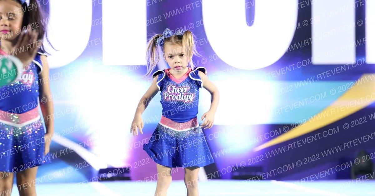 Prodigy All Stars Cheerleading Tiny Tiaras · CHEERSPORT Fredericksburg Classic