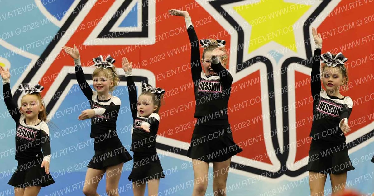 Hession Cheer Academy Pink Flamin-GLOWS · Americas Best Indy