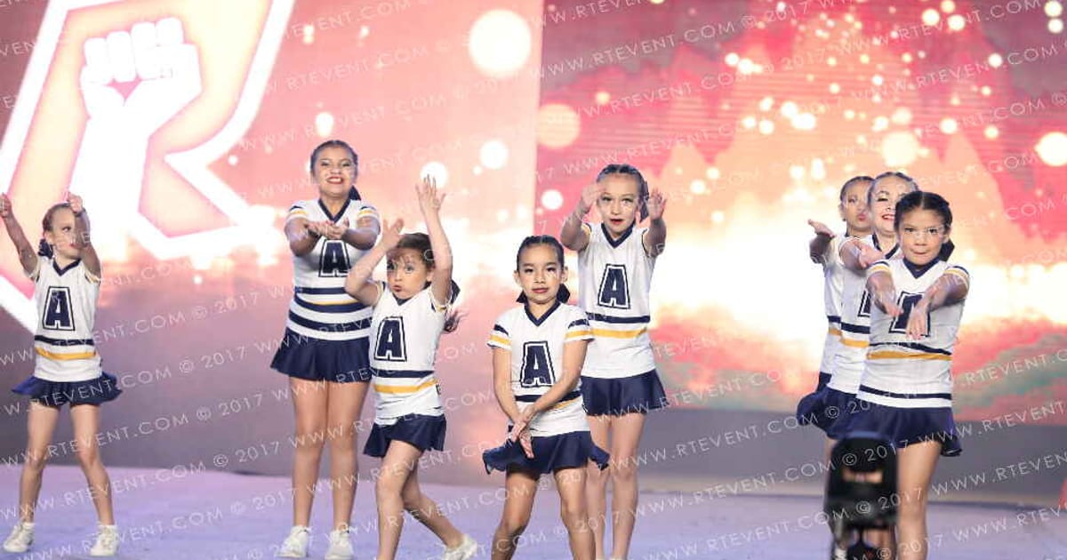 University Cheer Air Force Thunderboltz · Gold Rush Ft Worth