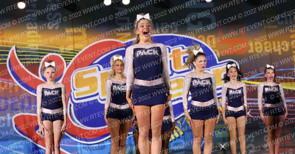 Pack Athletics SAPPHIRE · Spirit Cheer Dance Grand Nationals Cheer Nationals DIDII