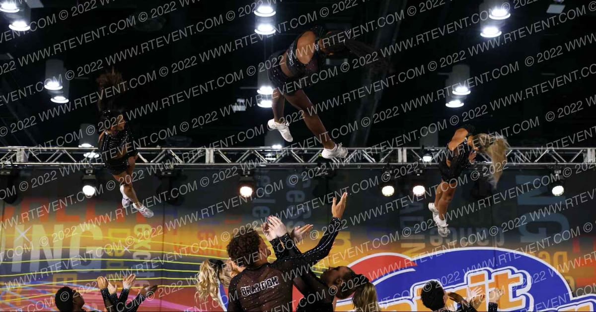 Brandon All-Stars Senior Black · Spirit Cheer Dance Grand Nationals Cheer Nationals DIDII