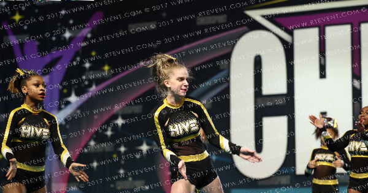 The Cheer Hive V3NOM · CHEERSPORT NATIONALS HALL B4