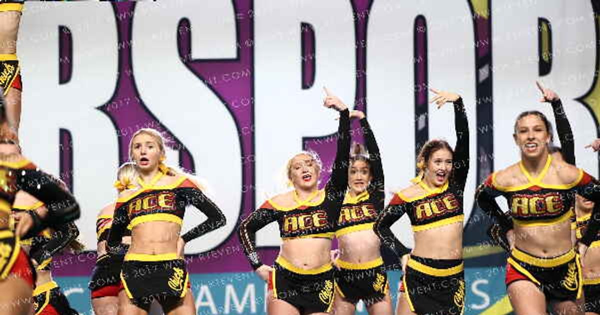 ACE of Hattiesburg Chiefs · CHEERSPORT NATIONALS HALL B4