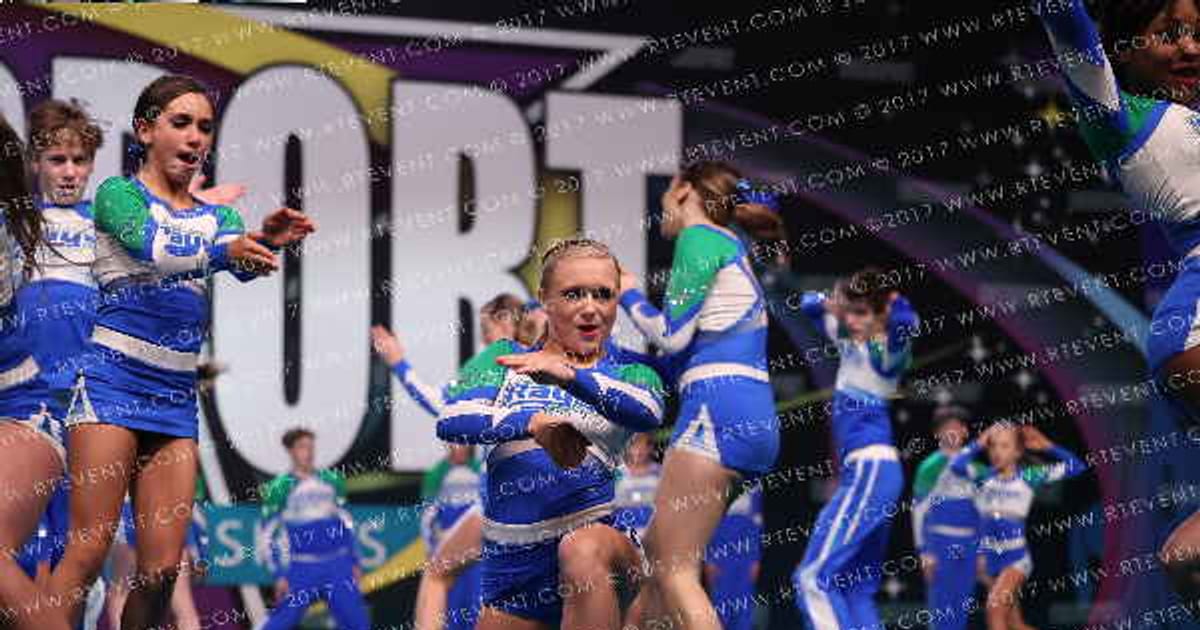 The Stingray All Stars Green · CHEERSPORT NATIONALS HALL B5