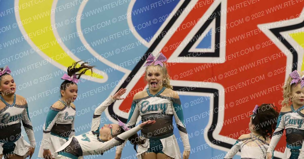 Envy Elite Cheerleading Full Throttle · Americas Best Indy
