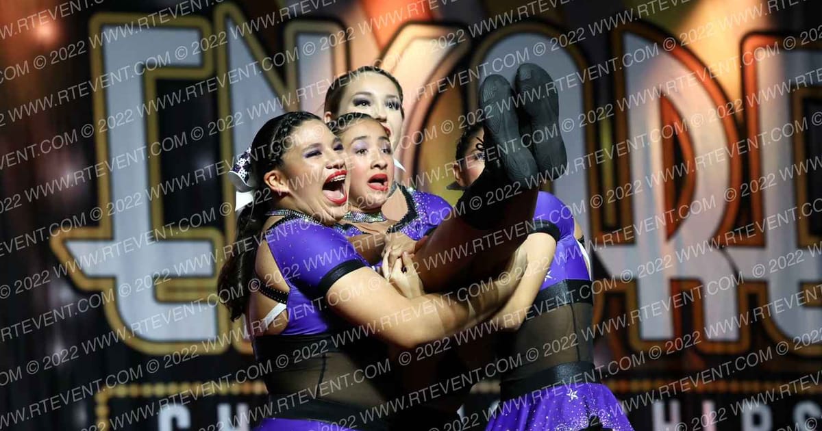 Top Dawg Cheer & Tumbling Purple Reign · Encore Grand Nationals Houston