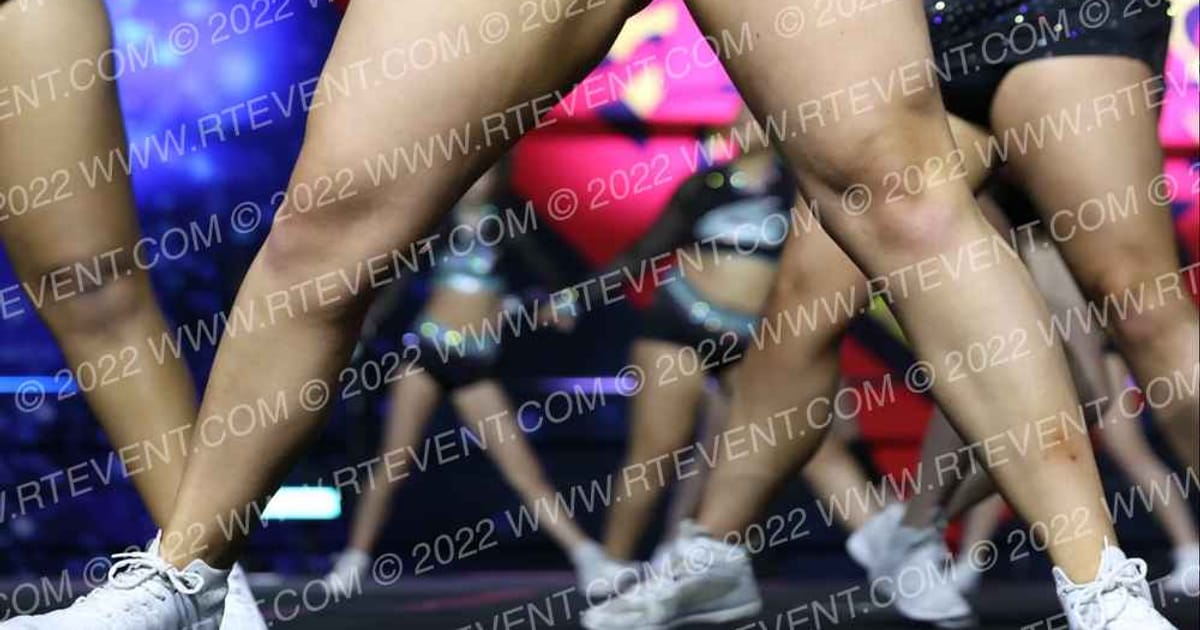 Cheer Sport Sharks-New England Obsession · Spirit Sports Worcester Nationals