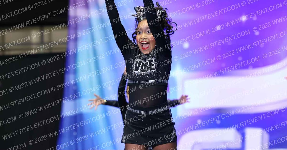 VIBE CHEER MISS REIGN · West Coast State Championship