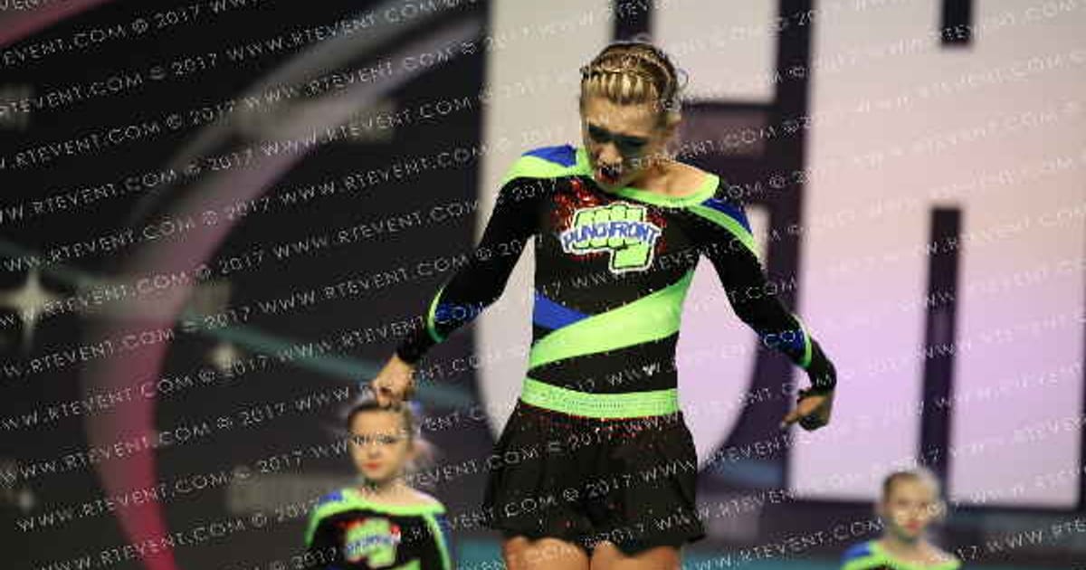PunchFront Cheer Fire Storm · CHEERSPORT NATIONALS HALL C1