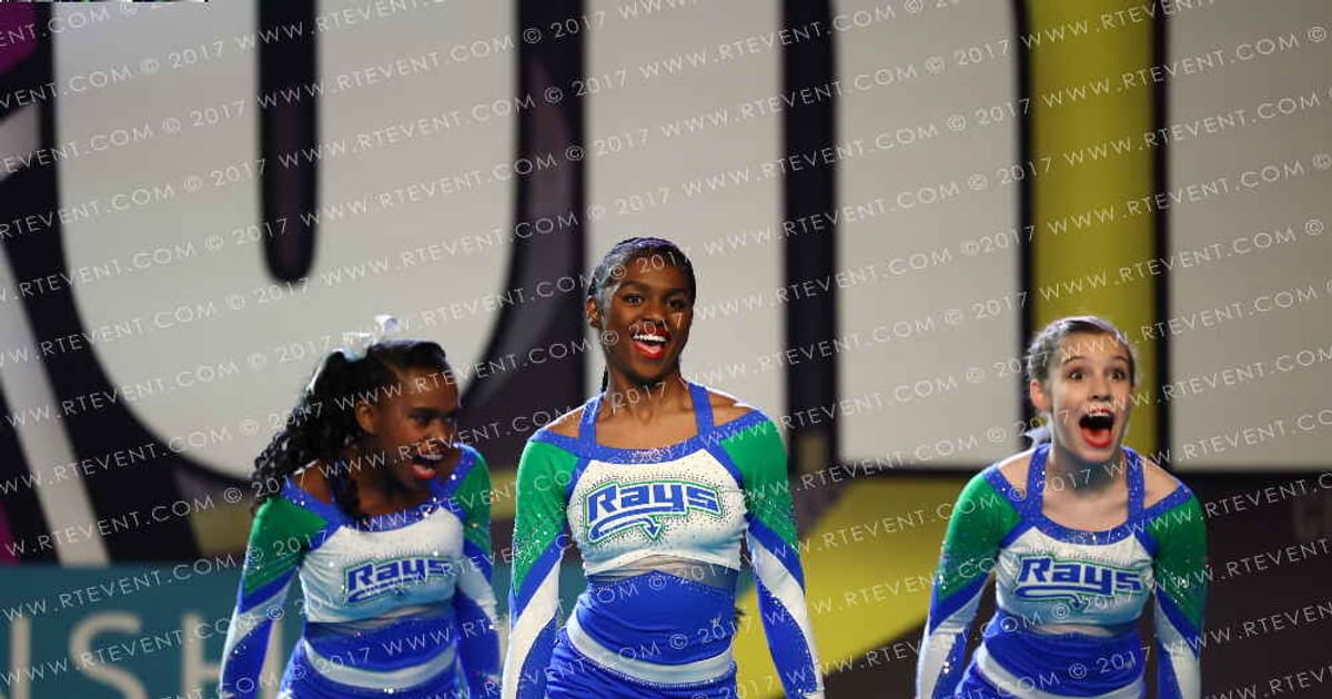 The Stingray All Stars Silver · CHEERSPORT NATIONALS HALL B1