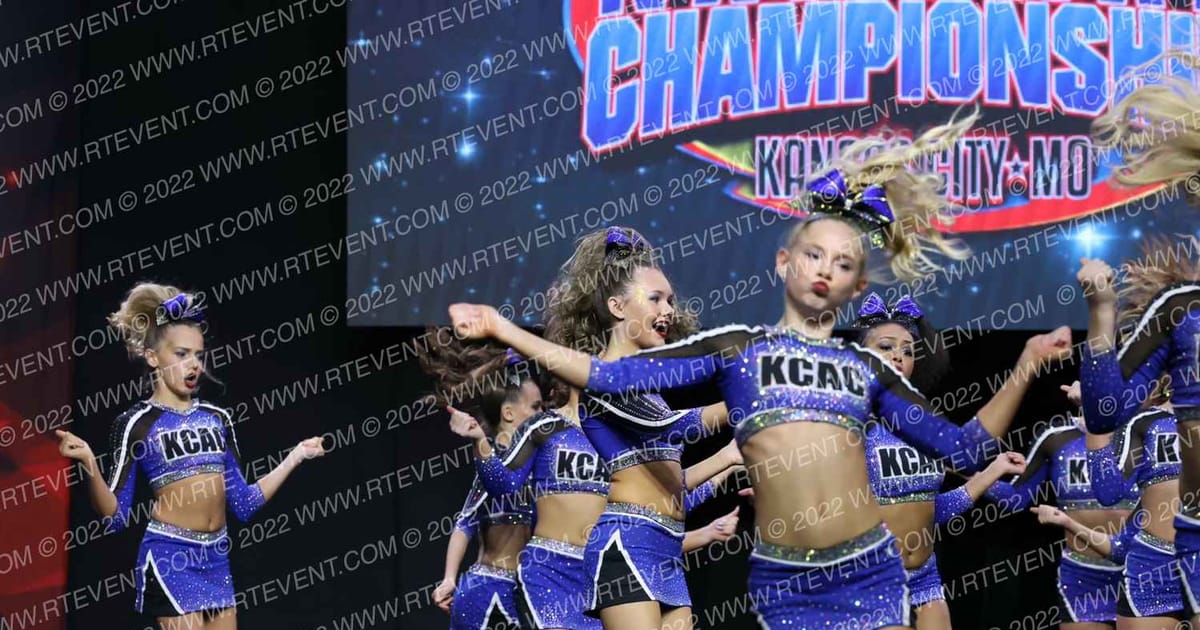 Kansas City Athletic Cheer GOLD · Americas Best Grand Nationals