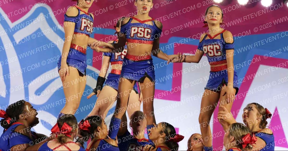 Palmetto Spirit Cheer & Tumble Lady Legacy · Aloha Gatlinburg Showdown DIDII