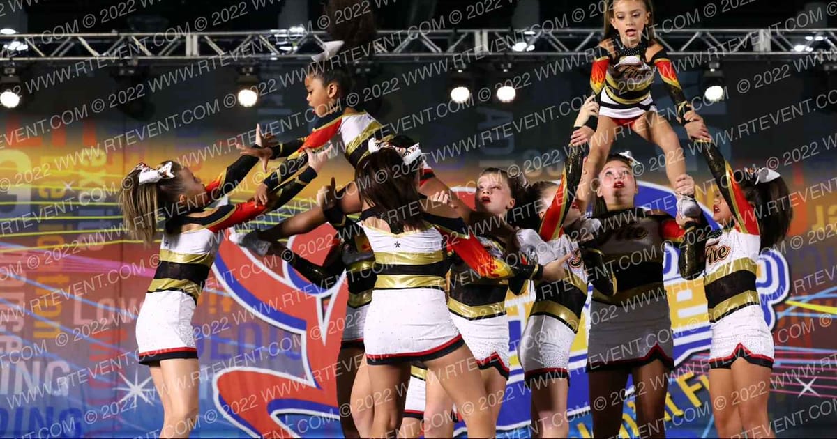 Fire Cheer Allstars RAGE · Spirit Cheer Dance Grand Nationals Cheer Nationals DIDII