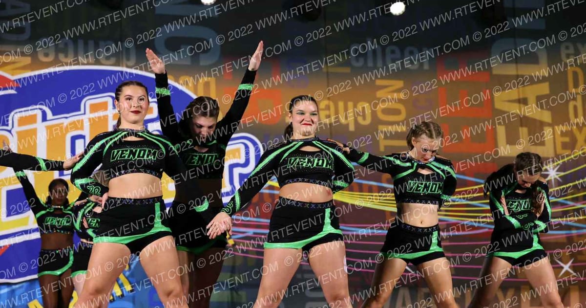 Venom Allstars Sea Queens · Spirit Cheer Dance Grand Nationals Cheer Nationals DIDII